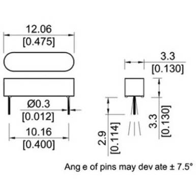 Reed érzékelő huzal kivezetéssel StandexMeder Electronics MK06-4-C 1 záró 0.5 A 170 V 10 W Reed érzékelő huzal kivezetéssel StandexMeder Electronics MK06-4-C 1 záró 0.5 A 170 V 10 W