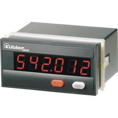 Fordulatszámmérő modul, tachométer modul 10-30V/DC beépítési méret 92 x 45mm Kübler Codix 542 Fordulatszámmérő modul, tachométer modul 10-30V/DC beépítési méret 92 x 45mm Kübler Codix 542
