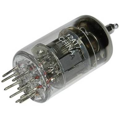 Elektroncső ECC 81 = 12 AT 7, pólusszám 9, novál foglalat, HF kettős trióda Elektroncső ECC 81 = 12 AT 7, pólusszám 9, novál foglalat, HF kettős trióda
