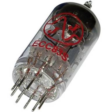 Elektroncső ECC 83 = 12 AX 7, pólusszám 9, novál foglalat, NF kettős trióda Elektroncső ECC 83 = 12 AX 7, pólusszám 9, novál foglalat, NF kettős trióda