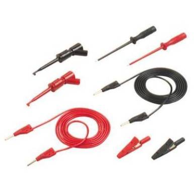 Multim&eacute;ter m&eacute;rők&aacute;bel k&eacute;szlet, m&eacute;rőzsin&oacute;r k&eacute;szlet m&eacute;rőtűvel, m&eacute;rőcsipesszel, 2mm-es ban&aacute;ndug&oacute;s 1m SKS Hirschmann PMS 2