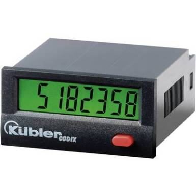 Impulzusszámláló modul 10-260V/AC beépítési méret 45 x 22mm Kübler Codix 130AC Impulzusszámláló modul 10-260V/AC beépítési méret 45 x 22mm Kübler Codix 130AC