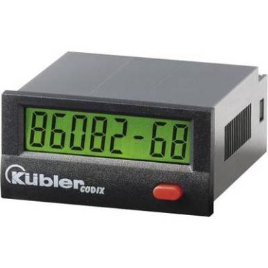 Üzemóra számláló modul 10-260V/AC/DC 99999h59m/ 99999.99 h Kübler Codix 134 HB Üzemóra számláló modul 10-260V/AC/DC 99999h59m/ 99999.99 h Kübler Codix 134 HB