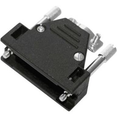 D-SUB ház, pólusszám: 15, műanyag, 180 ° fekete, MH Connectors 2801-0102-02 D-SUB ház, pólusszám: 15, műanyag, 180 ° fekete, MH Connectors 2801-0102-02