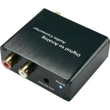 D/A konverter, digitális analóg átalakító 1optikai Toslink, SPDIF bemenetről 2 x RCA, 3.5mm-es jack kimenetre Speaka D/A konverter, digitális analóg átalakító 1optikai Toslink, SPDIF bemenetről 2 x RCA, 3.5mm-es jack kimenetre Speaka