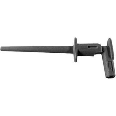 Szigetelt griffcsipesz, mérőcsipesz 300V-ig szigetelt 2mm-es banándugó aljzattal, piros Multicontact Microgrip-XB Szigetelt griffcsipesz, mérőcsipesz 300V-ig szigetelt 2mm-es banándugó aljzattal, piros Multicontact Microgrip-XB