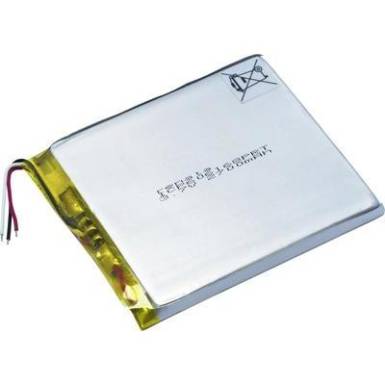 Renata lítium-polimer akku 3.7 V 2800 mAh (H x Sz x Ma) 71 x 62 x 6.3 mm Renata lítium-polimer akku 3.7 V 2800 mAh (H x Sz x Ma) 71 x 62 x 6.3 mm