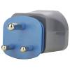 Konnektor átalakító adapter készlet, 7 adapterrel, fekete/kék, Brennenstuhl 1508160