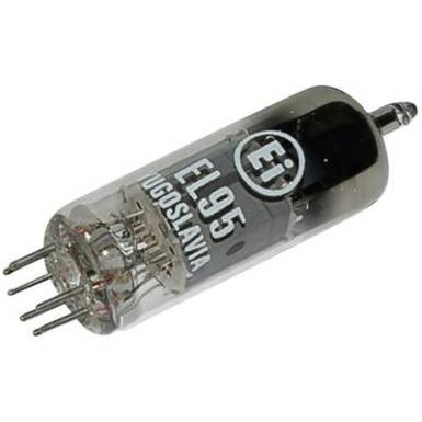 Elektroncső EL 95 = 6 DL 5, pólusszám 7, Végpentóda Elektroncső EL 95 = 6 DL 5, pólusszám 7, Végpentóda