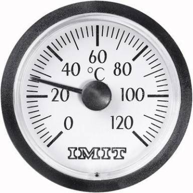 Beépíthető hőmérő, 0 ... +120 °C, Ø 38.5 mm Beépíthető hőmérő, 0 ... +120 °C, Ø 38.5 mm