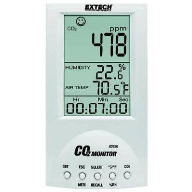 Asztali CO2 monitor, Extech Asztali CO2 monitor, Extech