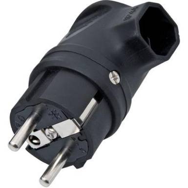 Gumi 230 V fekete, IP44 interBär 9004-004.01 Gumi 230 V fekete, IP44 interBär 9004-004.01