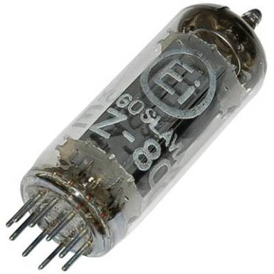 Elektroncső EZ 80 = 6 V 4, pólusszám 9, novál foglalat, Kettős egyenirányító Elektroncső EZ 80 = 6 V 4, pólusszám 9, novál foglalat, Kettős egyenirányító