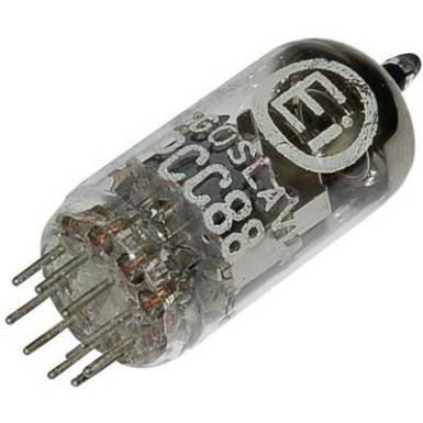 Elektroncső PCC 88 = 7 DJ 8, p&oacute;lussz&aacute;m 9, nov&aacute;l foglalat, Kettős tri&oacute;da