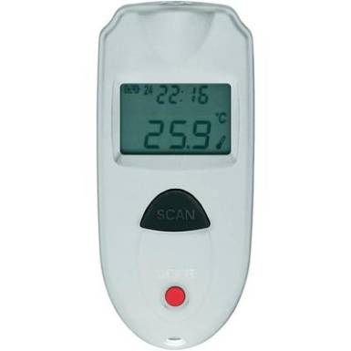 Mini infra hőmérő és levegő hőmérő, 1:1-es optikával -33 +110 °C-ig Voltcraft IR 110-1S Mini infra hőmérő és levegő hőmérő, 1:1-es optikával -33 +110 °C-ig Voltcraft IR 110-1S