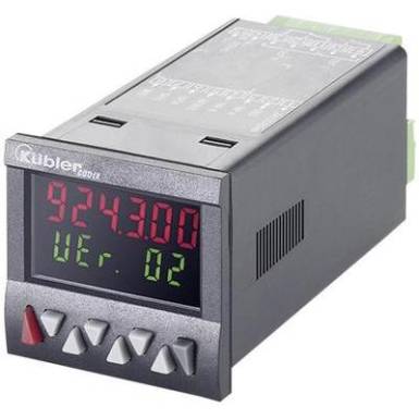 Programozható, beállítható számláló modul beépítési méret 45 x 45 mm 10-30V/DC Kübler Codix 924 DC Programozható, beállítható számláló modul beépítési méret 45 x 45 mm 10-30V/DC Kübler Codix 924 DC
