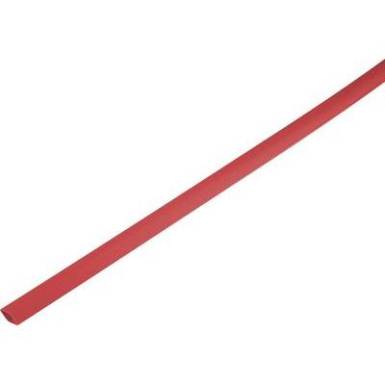 Zsugorcső, vékonyfalú, Ø (zsugorodás előtt/után): 1.5 mm/0.6 mm, zsugorodási arány 2 : 1, piros Zsugorcső, vékonyfalú, Ø (zsugorodás előtt/után): 1.5 mm/0.6 mm, zsugorodási arány 2 : 1, piros