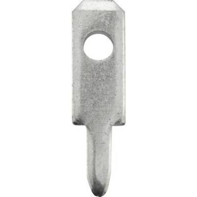 Dugaszoló csúszósaru, 2,8 mm / 0,8 mm 180° szigeteletlen, fémes Vogt Verbindungstechnik 378008.61 100 db Dugaszoló csúszósaru, 2,8 mm / 0,8 mm 180° szigeteletlen, fémes Vogt Verbindungstechnik 378008.61 100 db
