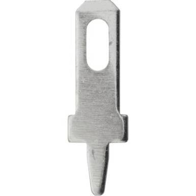 Dugaszoló csúszósaru, 2,8 mm / 0,8 mm 180° szigeteletlen, fémes Vogt Verbindungstechnik 3773a05.68 100 db Dugaszoló csúszósaru, 2,8 mm / 0,8 mm 180° szigeteletlen, fémes Vogt Verbindungstechnik 3773a05.68 100 db