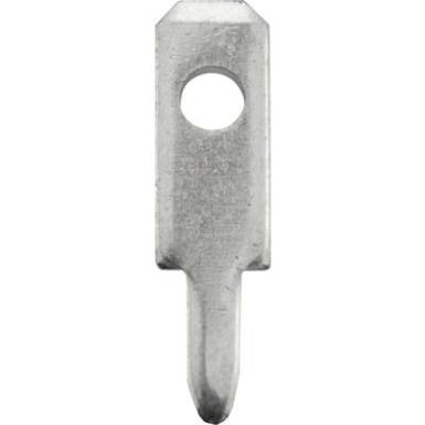Dugaszoló csúszósaru, 2,8 mm / 0,5 mm 180° szigeteletlen, fémes Vogt Verbindungstechnik 3780a05.68 100 db Dugaszoló csúszósaru, 2,8 mm / 0,5 mm 180° szigeteletlen, fémes Vogt Verbindungstechnik 3780a05.68 100 db