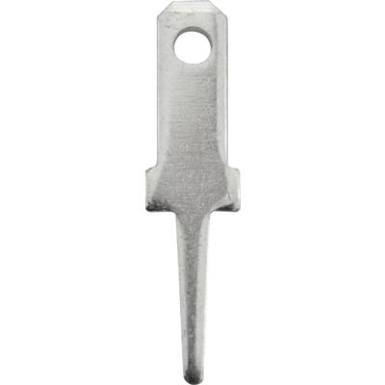 Dugaszoló csúszósaru, 2,8 mm / 0,8 mm 180° szigeteletlen, fémes Vogt Verbindungstechnik 3775b08.68 100 db Dugaszoló csúszósaru, 2,8 mm / 0,8 mm 180° szigeteletlen, fémes Vogt Verbindungstechnik 3775b08.68 100 db