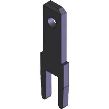 Dugaszoló csúszósaru, 2,8 mm / 0,8 mm 180° szigeteletlen, fémes Vogt Verbindungstechnik 3785c08.68 100 db Dugaszoló csúszósaru, 2,8 mm / 0,8 mm 180° szigeteletlen, fémes Vogt Verbindungstechnik 3785c08.68 100 db