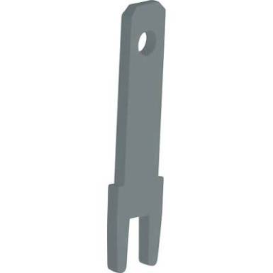 Dugaszoló csúszósaru, 2,8 mm / 0,8 mm 180° szigeteletlen, fémes Vogt Verbindungstechnik 3785w08.68 100 db Dugaszoló csúszósaru, 2,8 mm / 0,8 mm 180° szigeteletlen, fémes Vogt Verbindungstechnik 3785w08.68 100 db