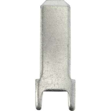 Dugaszol&oacute; cs&uacute;sz&oacute;saru, 4,8 mm / 0,8 mm 180&deg; szigeteletlen, f&eacute;mes Vogt Verbindungstechnik 3825z.68 100 db