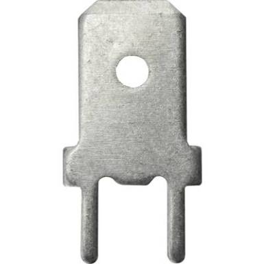 Dugaszoló csúszósaru, 6,3 mm / 0,8 mm 180° szigeteletlen, fémes Vogt Verbindungstechnik 3866g.68 100 db Dugaszoló csúszósaru, 6,3 mm / 0,8 mm 180° szigeteletlen, fémes Vogt Verbindungstechnik 3866g.68 100 db