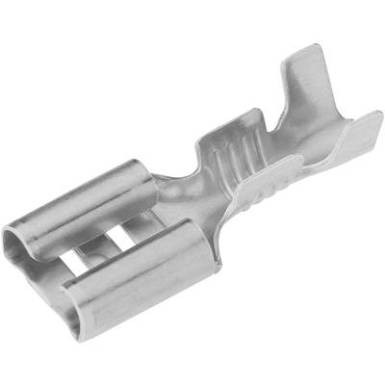Csúszósarus hüvely, 6,3 mm / 0,8 mm 180° szigeteletlen, fémes Vogt Verbindungstechnik 3833.95 Csúszósarus hüvely, 6,3 mm / 0,8 mm 180° szigeteletlen, fémes Vogt Verbindungstechnik 3833.95