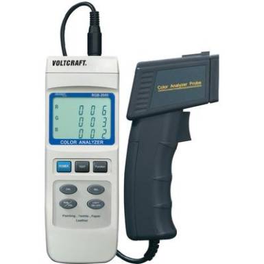 Színanalizáló készülék, spektrumanalízis, VOLTCRAFT® RGB-2000 Színanalizáló készülék, spektrumanalízis, VOLTCRAFT® RGB-2000