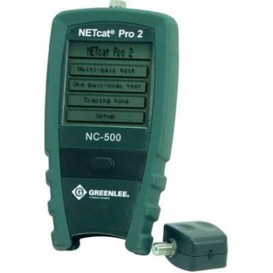 Kábelteszter, vezeték tesztelő 600m-ig GreenLee NC-500 2 Kábelteszter, vezeték tesztelő 600m-ig GreenLee NC-500 2