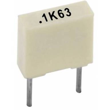 Poliészter kondenzátor, radiális 6.8 nF 100 V 10 % 5 mm, 7,2 x 2,5 x 6,5 Kemet R82EC1680AA50K Poliészter kondenzátor, radiális 6.8 nF 100 V 10 % 5 mm, 7,2 x 2,5 x 6,5 Kemet R82EC1680AA50K