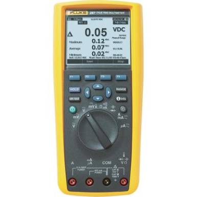 Grafikus multiméter, True RMS mérőműszer, adattárolóval 10A AC/DC FLUKE-287/FVF/EUR Grafikus multiméter, True RMS mérőműszer, adattárolóval 10A AC/DC FLUKE-287/FVF/EUR