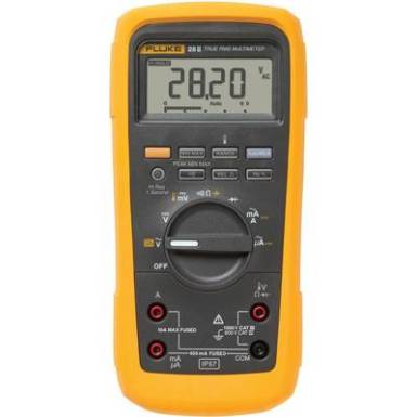 Digitális multiméter, por és vízálló True RMS mérőműszer 10A AC/DC Fluke 28II/EUR Digitális multiméter, por és vízálló True RMS mérőműszer 10A AC/DC Fluke 28II/EUR