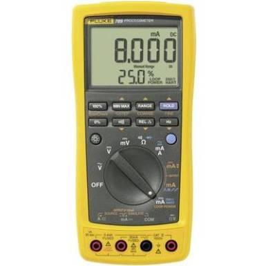 Digitális multiméter, gyengeáramú True RMS,24V-os feszültség kimenettel, kétsoros kijelzővel max.1A AC/DC Fluke 789/EUR Digitális multiméter, gyengeáramú True RMS,24V-os feszültség kimenettel, kétsoros kijelzővel max.1A AC/DC Fluke 789/EUR