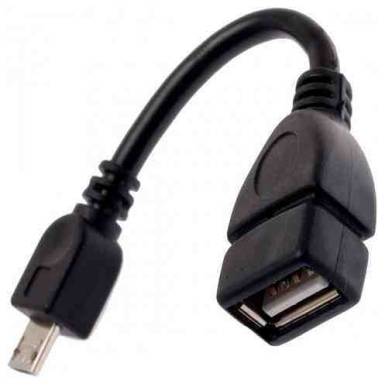 ROLINE Kábel USB 2.0 OTG kábel 0,15m ROLINE Kábel USB 2.0 OTG kábel 0,15m