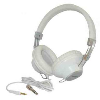 MAXELL Retro DJ. White Fejhallgat&oacute;.2.0.3.5mm.K&aacute;bel:1.3m.32Ohm.20-20kHz.White