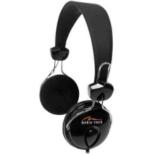 MEDIA-TECH MT3505 Fejhallgató INDUS Fejhallgató.2.0.3.5mm.Kábel:2.5m.8-18000Hz.Black