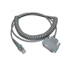 DL CAB-364 RS232 25 PINS MALE CONN. COILED