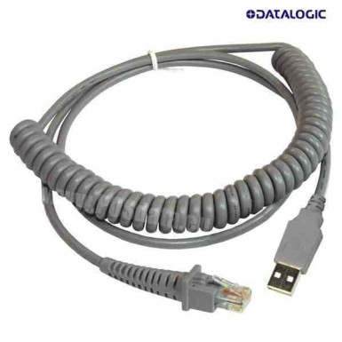 CAB-412 USB TYPE A OPT-PWR COILED