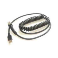 CAB-524, CABLE USB TYPE A POT, COILED, 2.4M