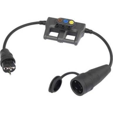 Árammérő adapter, mérésadapter lakatfogókhoz, banándugós csatlakozással Voltcraft DLA-16 1L Árammérő adapter, mérésadapter lakatfogókhoz, banándugós csatlakozással Voltcraft DLA-16 1L