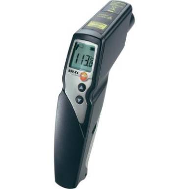 Infravörös hőmérő, távhőmérő 30:1 optikával -30 től +400°C-ig Testo 830-T4 Infravörös hőmérő, távhőmérő 30:1 optikával -30 től +400°C-ig Testo 830-T4