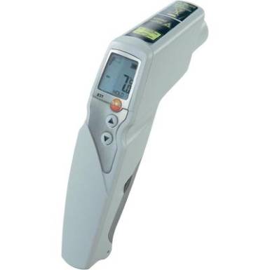 Infravörös hőmérő, távhőmérő 30:1 optikával -30 től +210°C-ig Testo 831 Infravörös hőmérő, távhőmérő 30:1 optikával -30 től +210°C-ig Testo 831