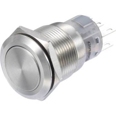 Kapcsol&oacute; 250 V/AC 3 A 2 x BE/BE Conrad LAS1-AGQ-22Z/S IP65