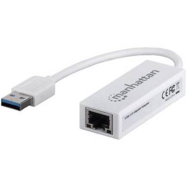 USB-s Ethernet hálózati adapter 1000 Mbit/s Manhattan Gigabit Ethernet Adapter USB 3.0 USB-s Ethernet hálózati adapter 1000 Mbit/s Manhattan Gigabit Ethernet Adapter USB 3.0