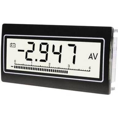 Digit&aacute;lis panelműszer, panelm&eacute;ter 0,1 mV - 300 V/DC/AC TDE Instruments DPM802-TW