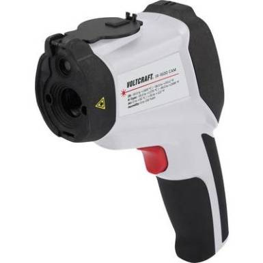 Infra hőmérő, beépített színes kamerával, 50:1 optika, -50 ... 1600 °C-ig Voltcraft IR-1600 CAM Infra hőmérő, beépített színes kamerával, 50:1 optika, -50 ... 1600 °C-ig Voltcraft IR-1600 CAM