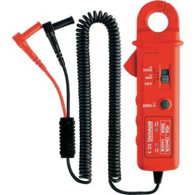 Benning CC 3 Lakatfogó adapter multimérhez, 1-300 A, 25 mm, CAT III 600 V Benning CC 3 Lakatfogó adapter multimérhez, 1-300 A, 25 mm, CAT III 600 V
